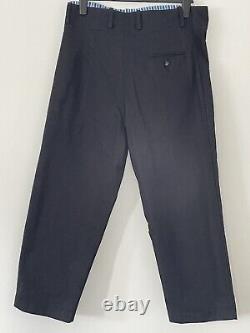 Vivienne Westwood ALIEN Drop Crotch Black Unisex Trousers Size 30W BNWT