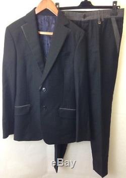 Vivienne Westwood Mens London black suit jacket and trousers. Size 48