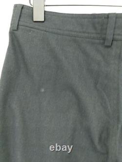 WAX London Men's Suit Trousers W 32 in Black Cotton