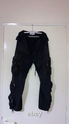 Whoisjacov cargo trousers Black