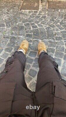 Whoisjacov cargo trousers Black