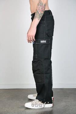 Willy Chavarria X Kansas Cargo Correct Trousers Black
