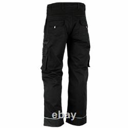 WrightFits Men Cargo Work Trousers Combat Pants With Cargo Pockets W34 L29 PRE