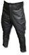 Wwii Style Leather Despatch Rider Breeches, Motorcycle Trousers, Black 25036
