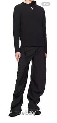 Y project Men's Black Banana Trousers SOLD OUT ONLINE