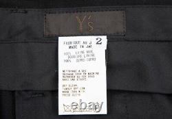 Y's for men Wool Gabardine Zip Pocket Design Pants Size 2(K-125266)