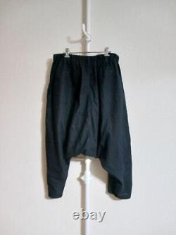 Yohji Yamamoto Black Scandal Sarouel Pants