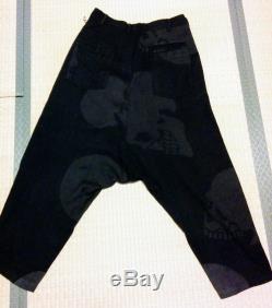 Yohji Yamamoto Black Wool Sarouel pants