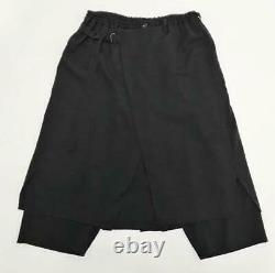 Yohji Yamamoto Pour Homme Gabarap Pants Black Genuine Used Size 3 F/s From Japan