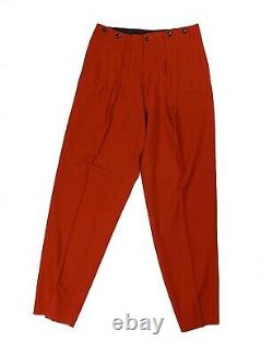 Yohji Yamamoto Pour Homme Red Dress Pants Size L