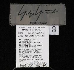 Yohji Yamamoto Pour Homme black trousers (001-296)