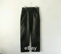 Yohji Yamamoto Y's for Men, Black Coated Cotton Trousers Size 2 MA+ Paul Harnden