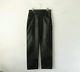 Yohji Yamamoto Y's For Men, Black Coated Cotton Trousers Size 2 Ma+ Paul Harnden