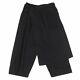 Yohji Yamamoto S'yte Wrap Pants Black Size 3 Cotton Men Kn3101