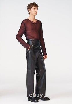 ZARA MENs Limited Edition Leather Trousers