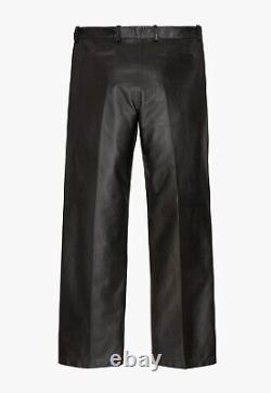 ZARA MENs Limited Edition Leather Trousers