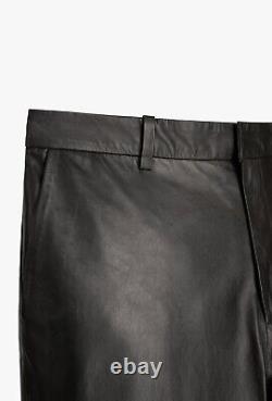 ZARA MENs Limited Edition Leather Trousers Size 32 (£149.99)